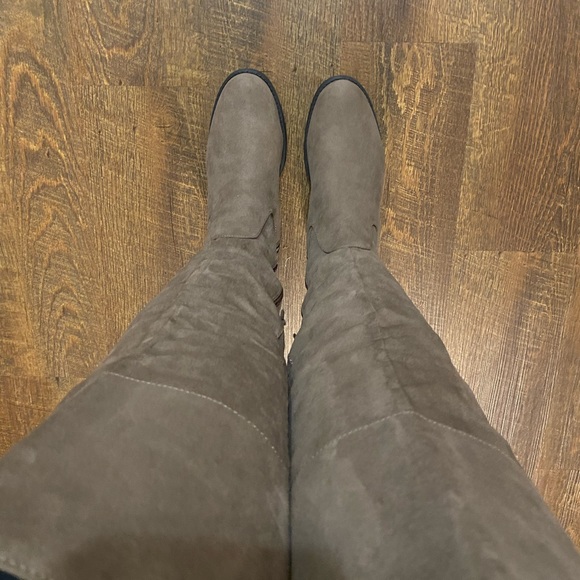 Over the knee boots wide calf Size 9 NWT - Picture 7 of 12